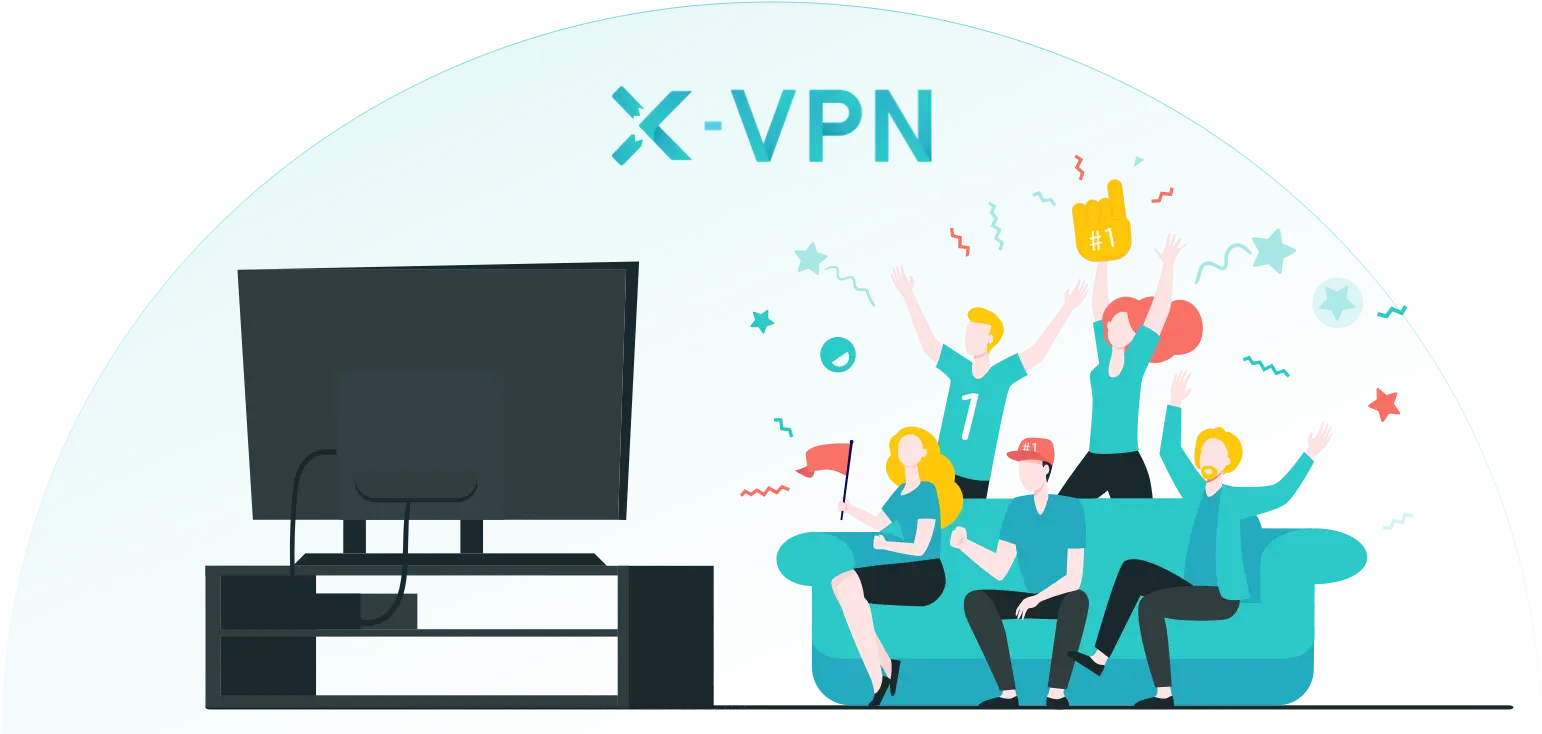 Watch streaming with X-VPN on Amazon TV