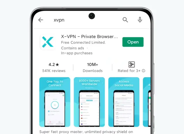 X-VPN - Private Browser VPN - Apps on Google Play