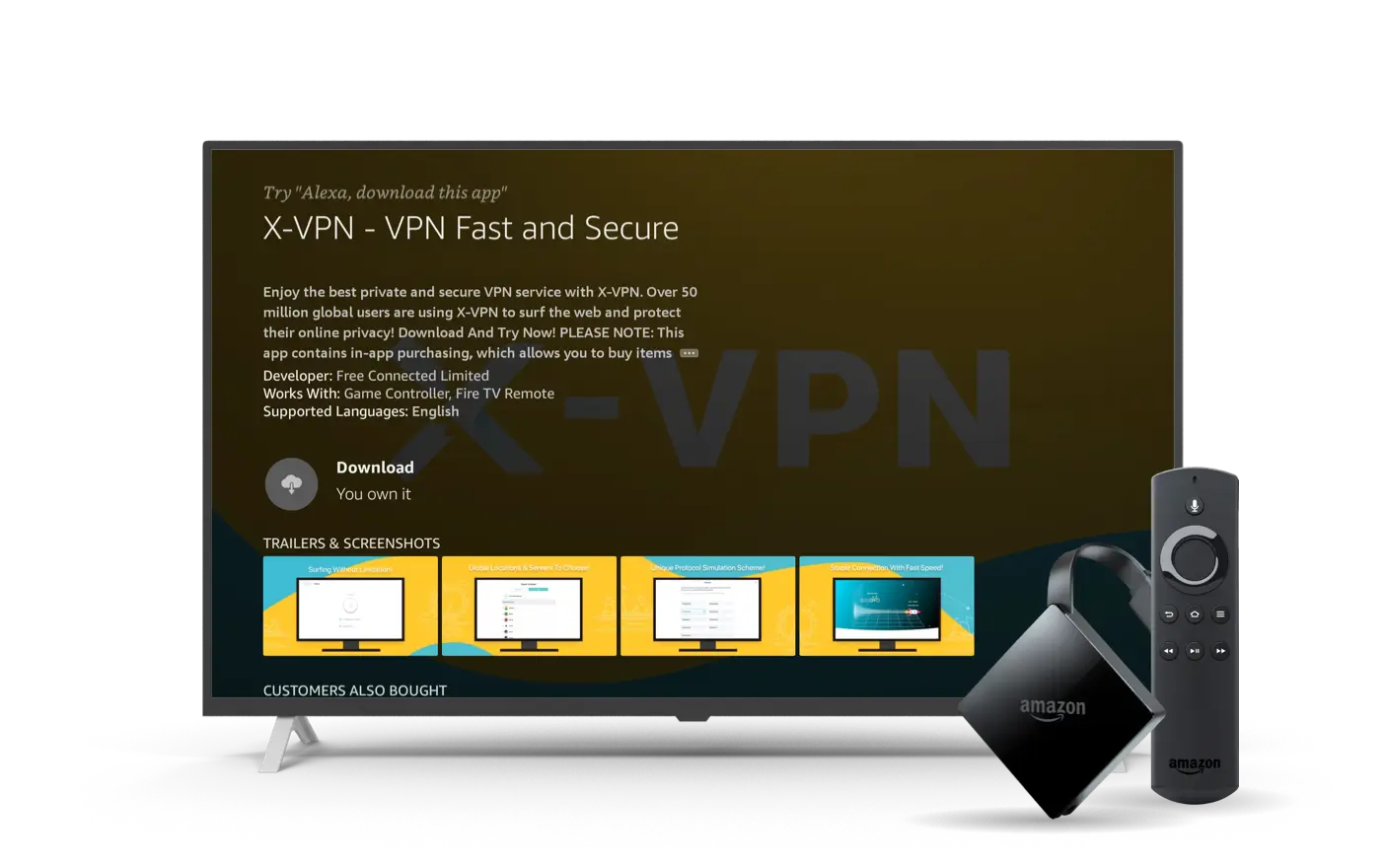 Download a VPN for Amazon TV