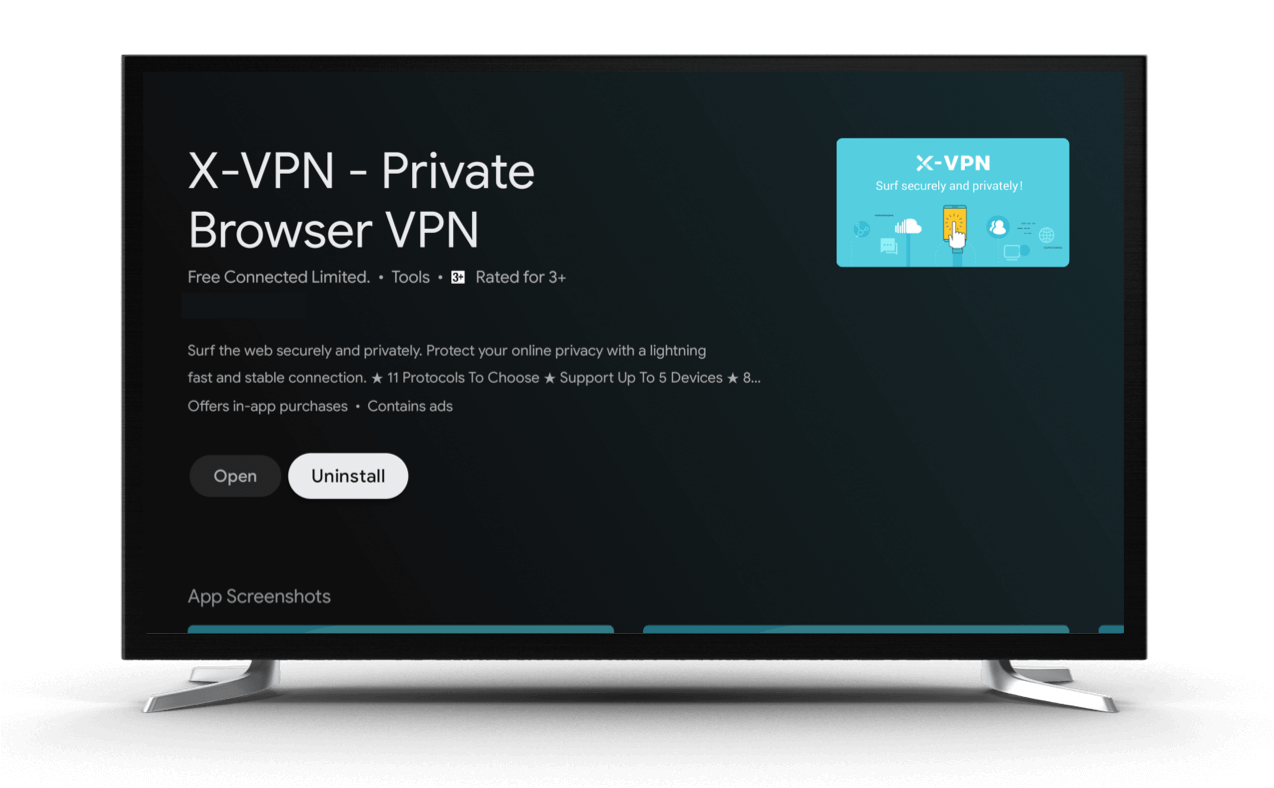 Download a VPN for Android TV