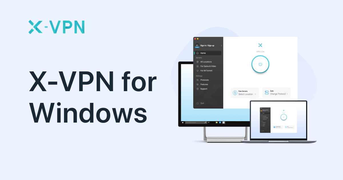 Windows için Ücretsiz VPN - PC için Güvenli & Hızlı VPN | X-VPN