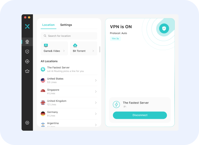 Installation instructions of a Mac VPN