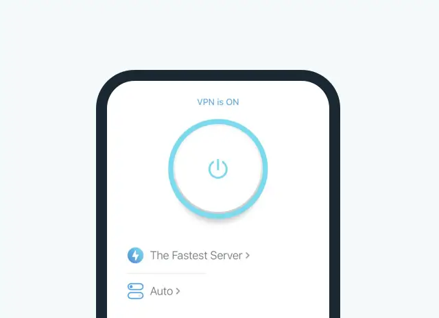 One tap to connect a VPN