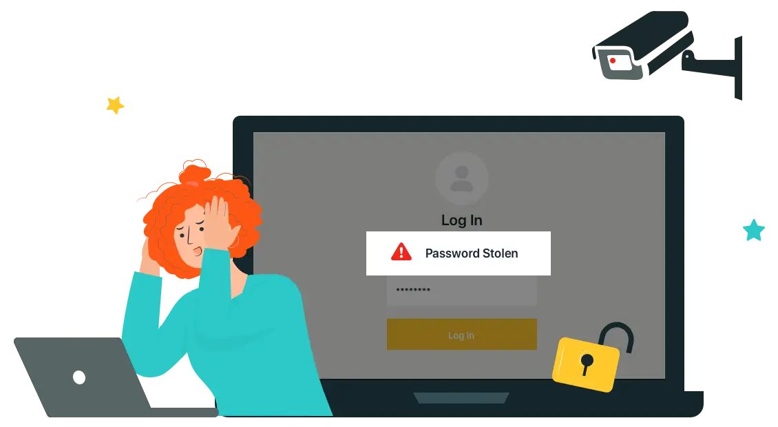 Avoid password stolen