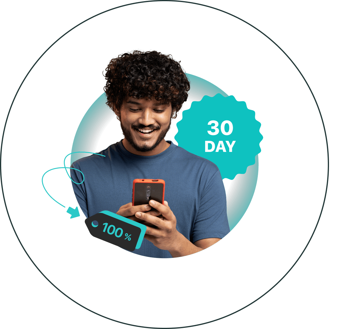 A customer using X-VPN with a 30-day money-back guarantee
