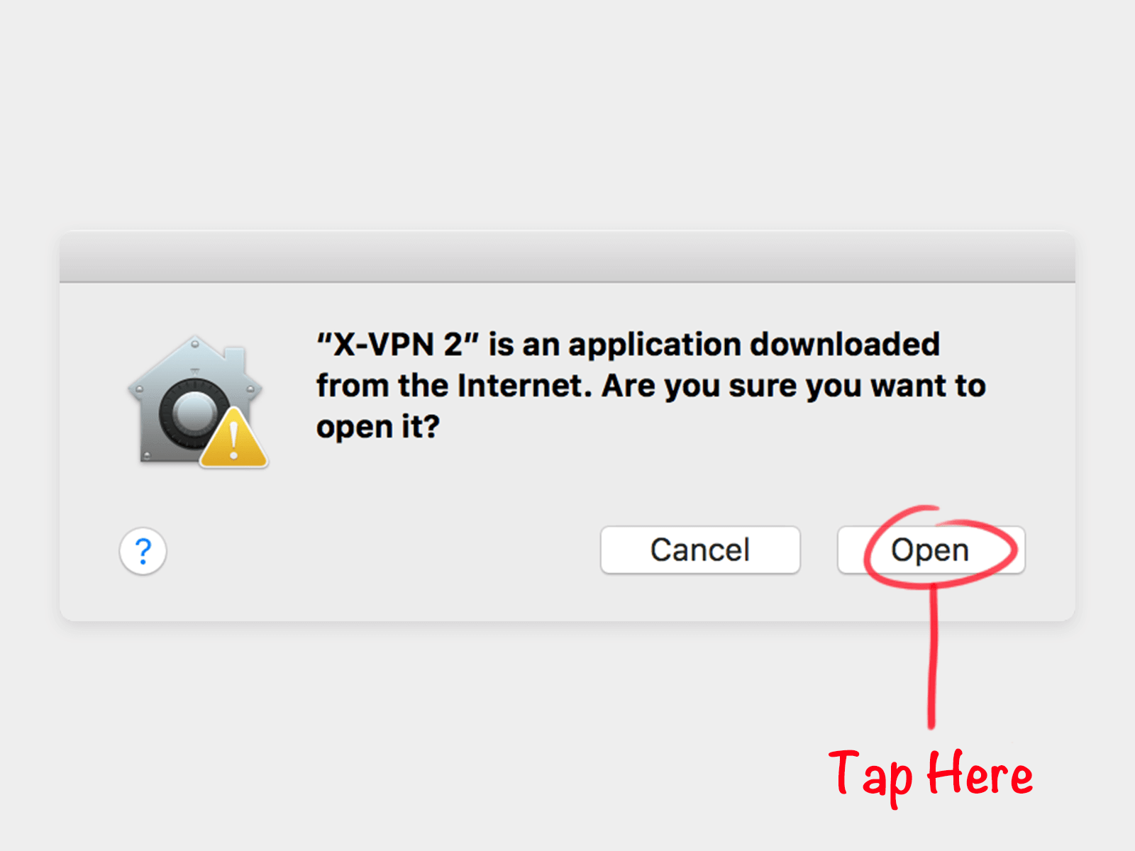 why does mac require password for vpn