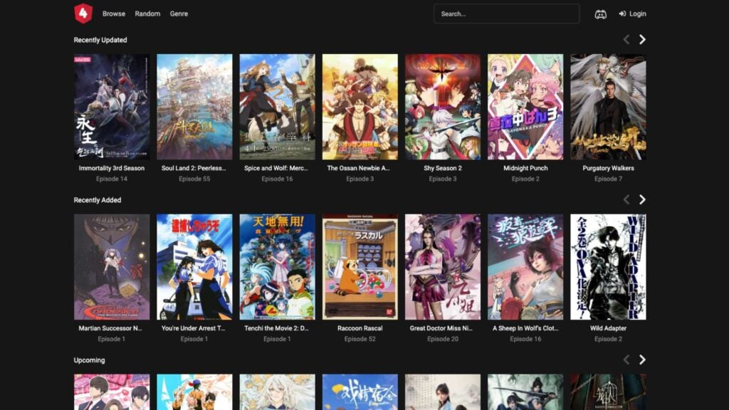 AnimeFlix alternative, 4anime