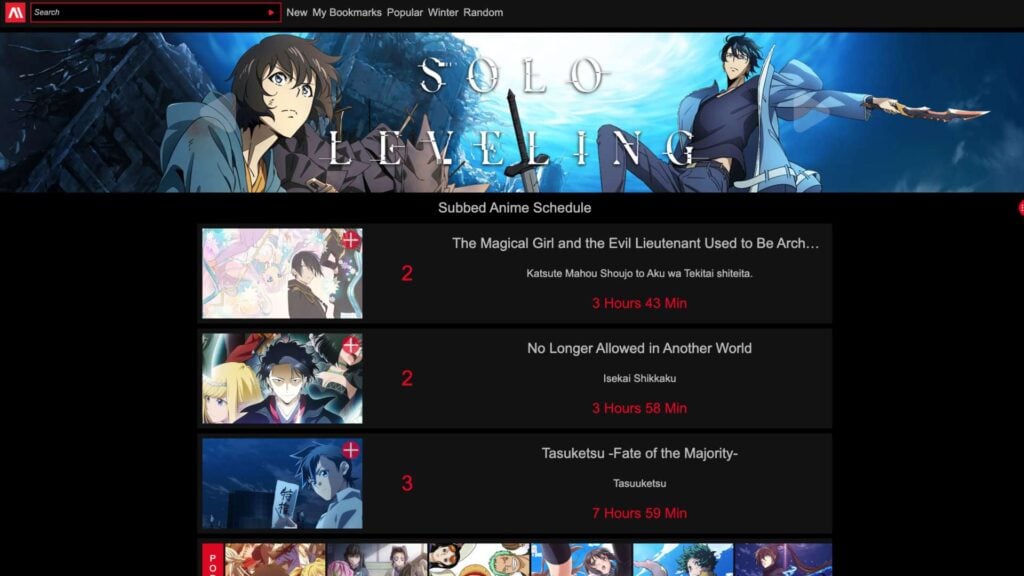 AnimeFlix alternative, anime heaven