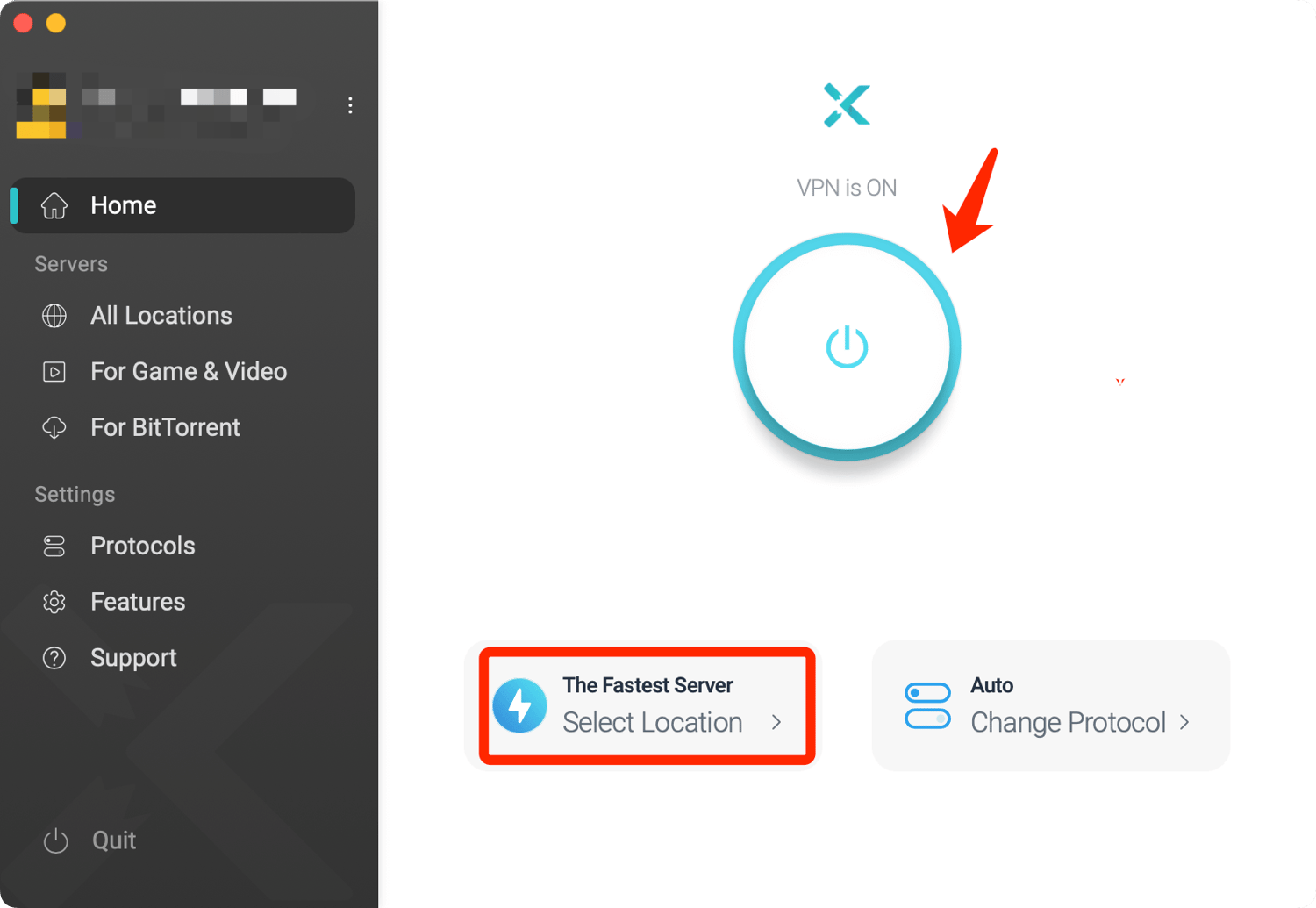 smart routing system of xvpn