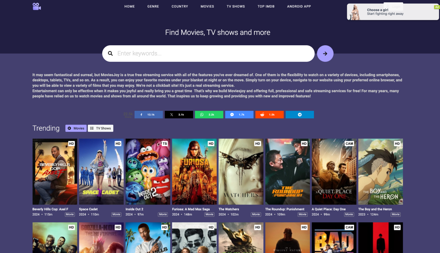 Top 30 solarmovie alternatives in 2024 watch movies online