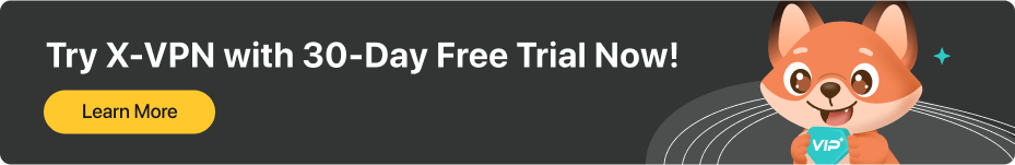 xvpn Free Trial banner