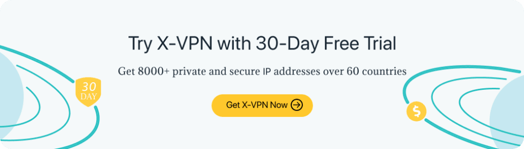 xvpn free trial banner