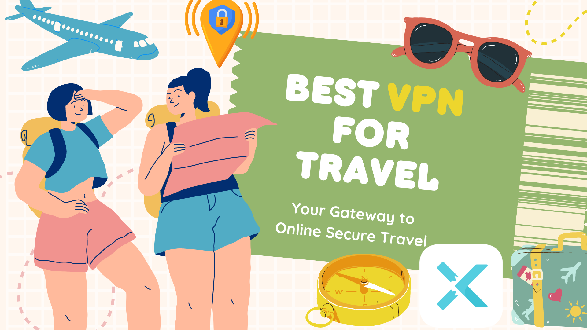 Best VPN for travel feature image