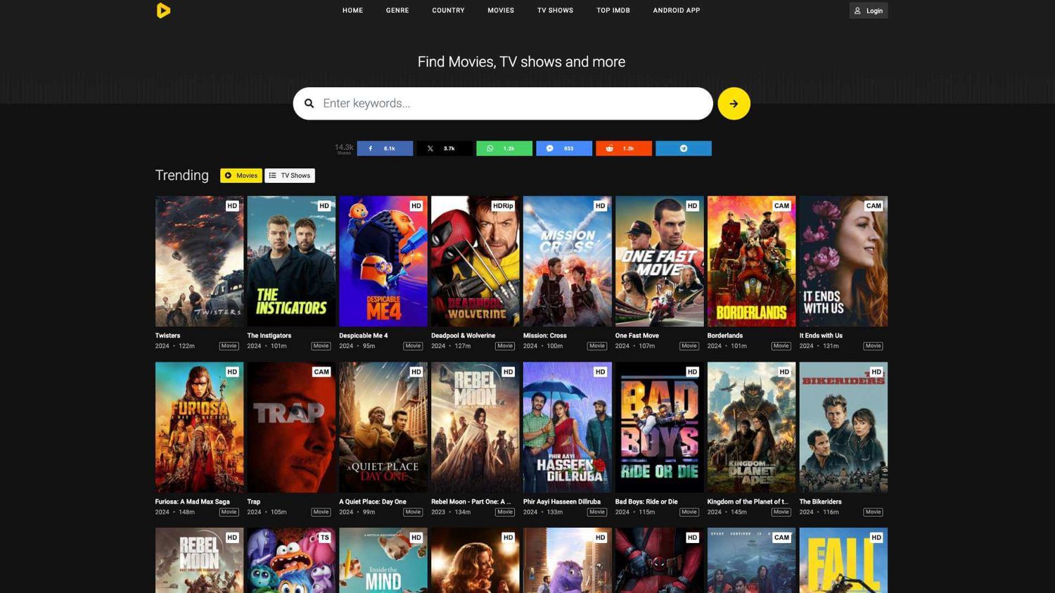 FMovies Alternative, Xmovies