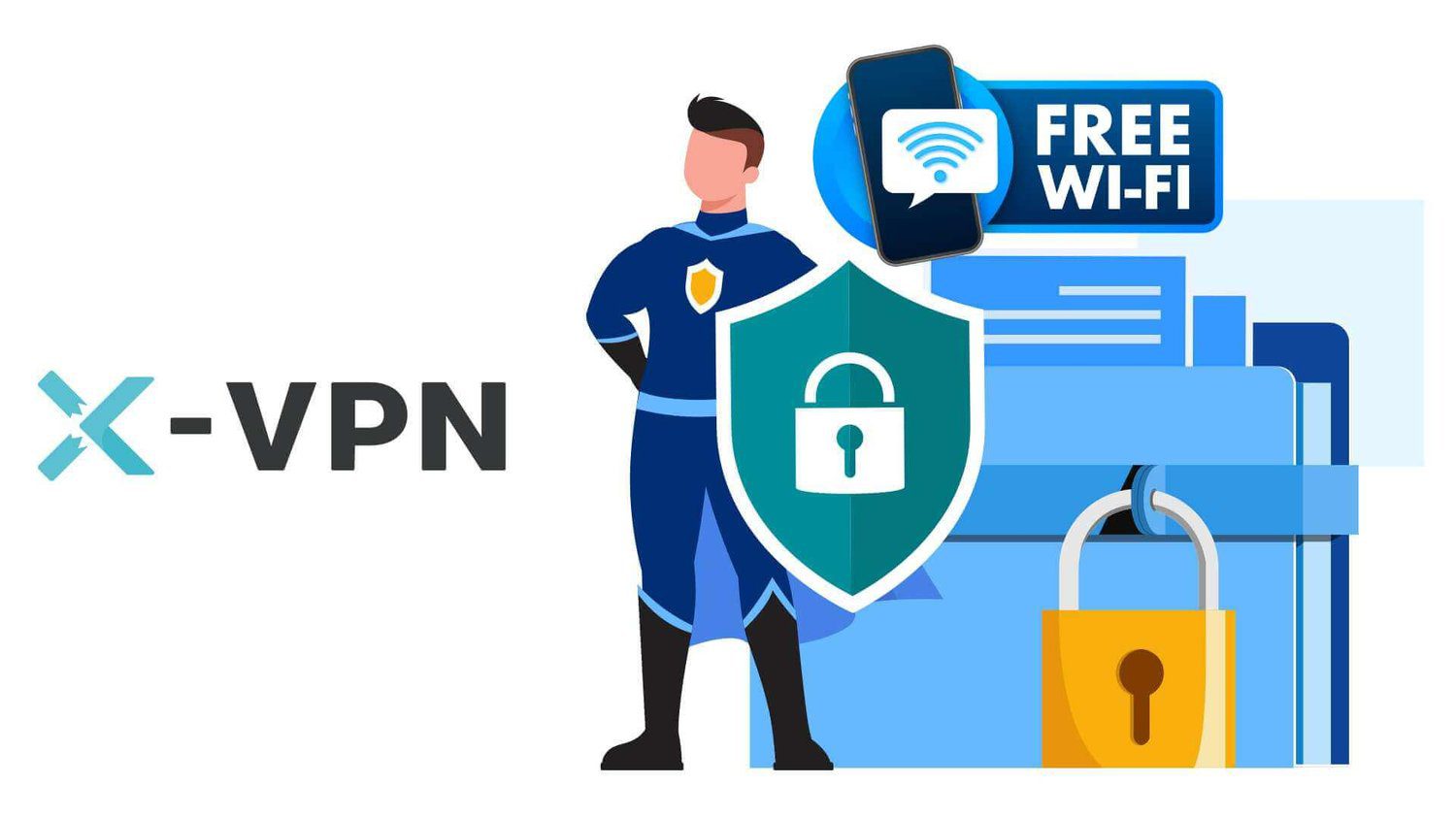 Use Public Wi-Fi Safely, X-VPN