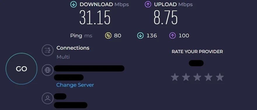 internet speed test