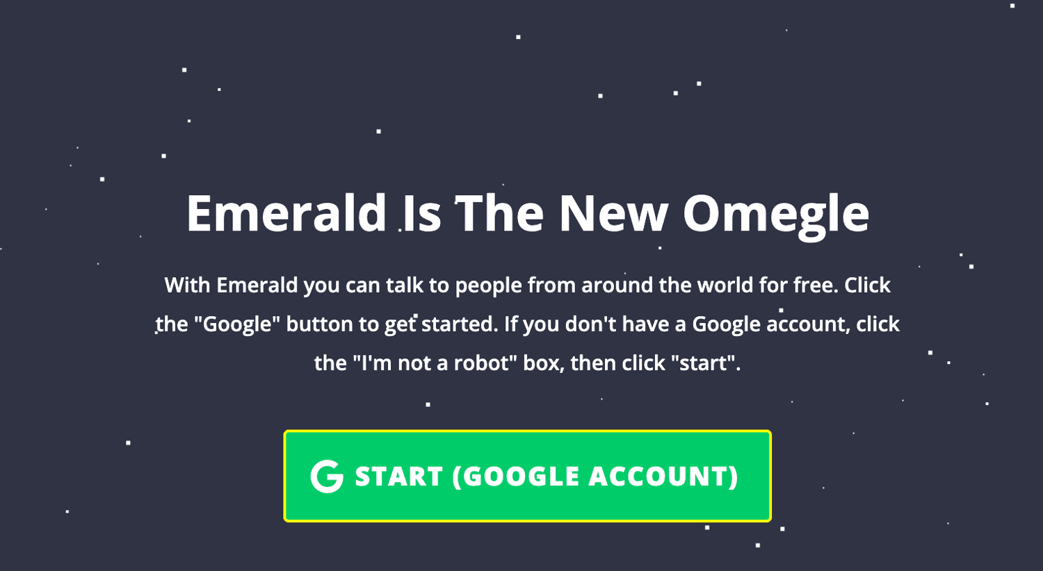 Omegle Alternatives, Emerald