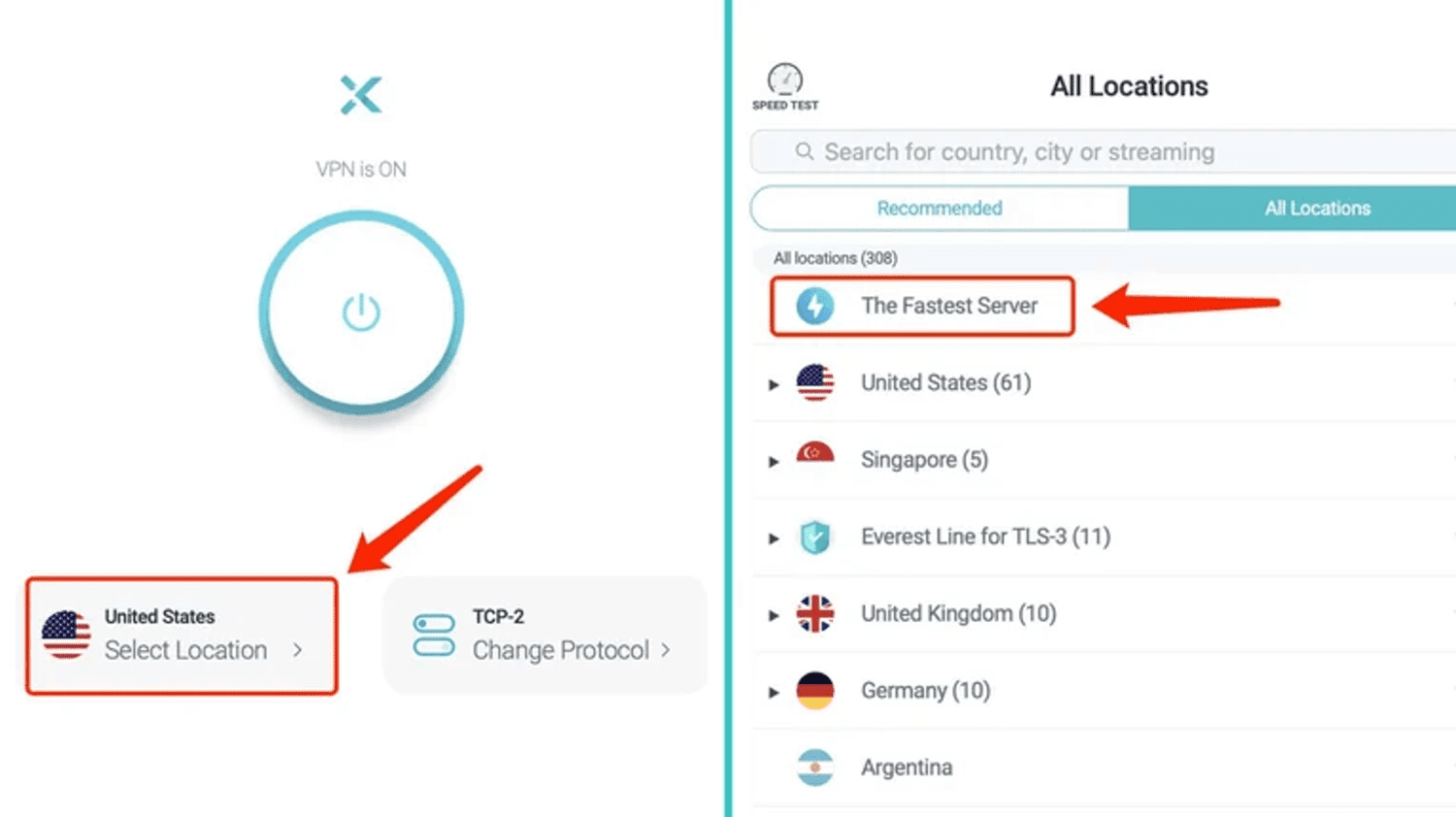 How to choose a suitable VPN server