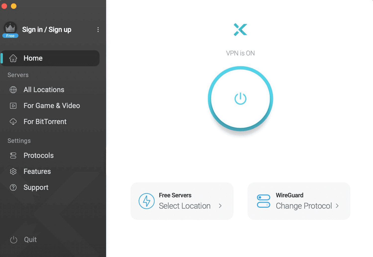 using a vpn on macos