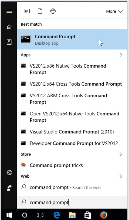 How to find IP address on Windows