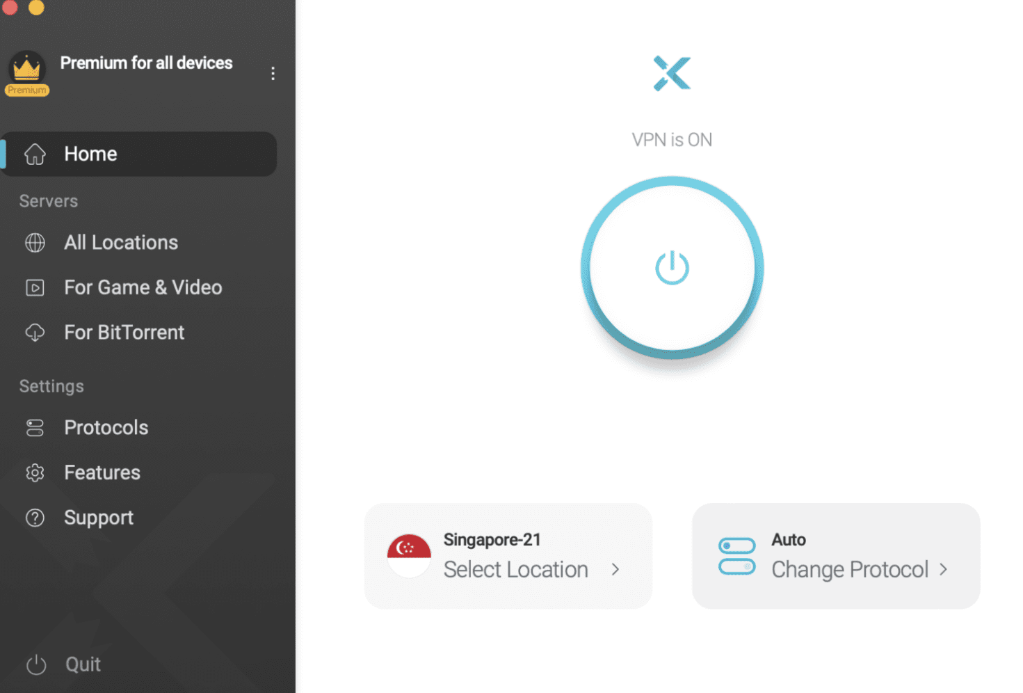 Connect X-VPN to Avoid ISP Throttling