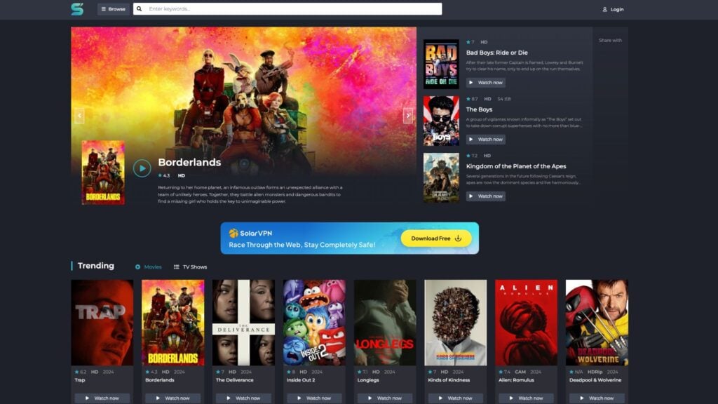 FlixTor Alternative, sflix