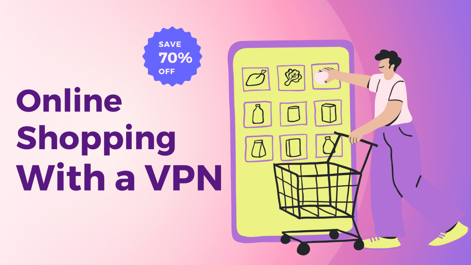 Online shopping with a VPN