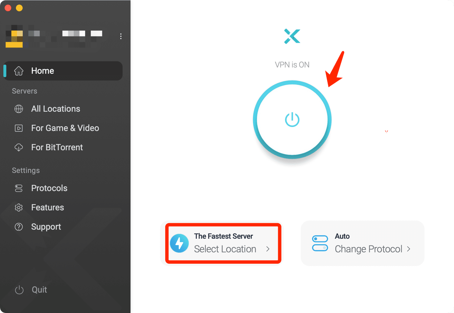 smart routing system of xvpn