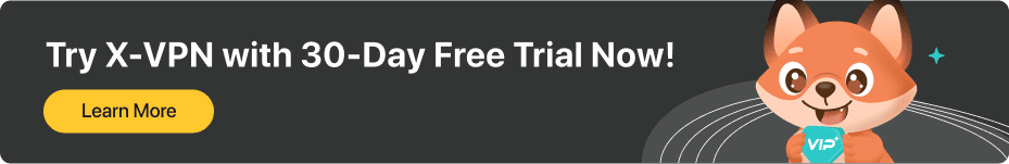 xvpn free trial banner