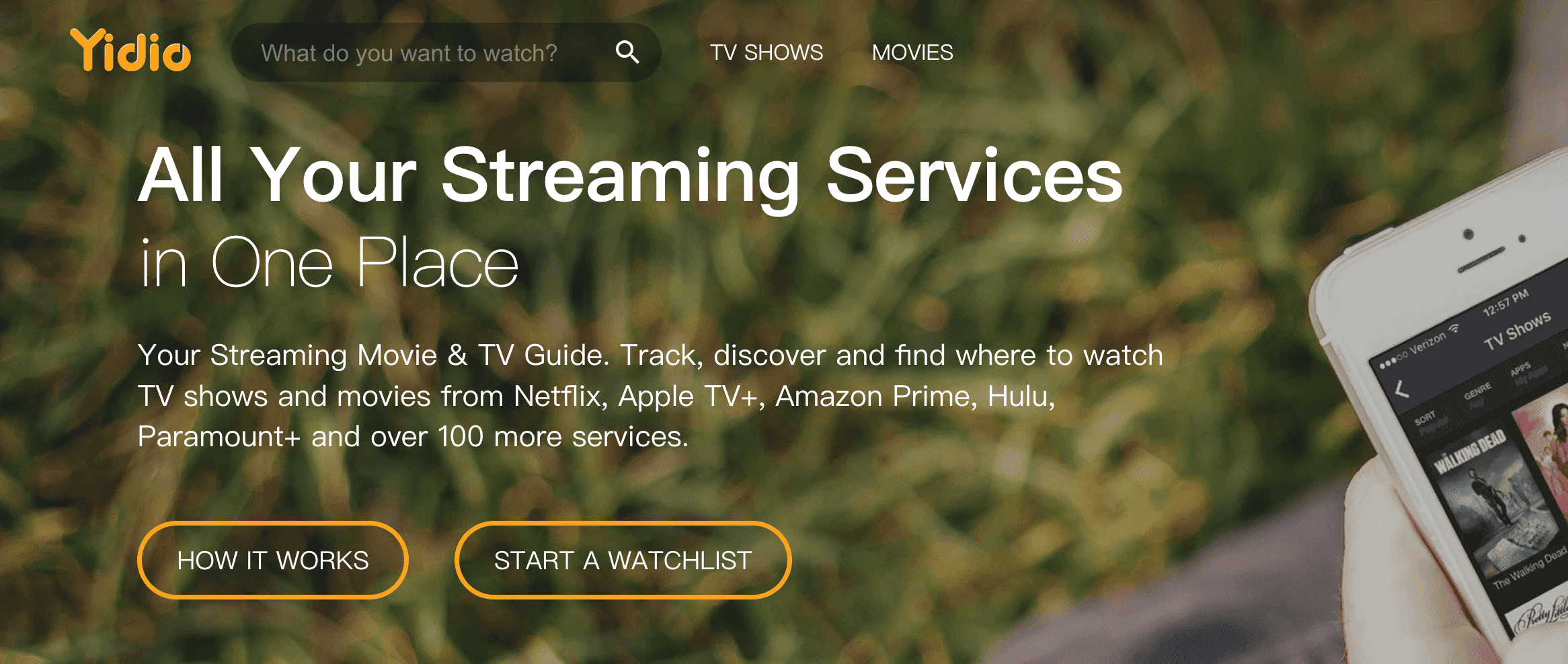 Free Streaming Service Like Putlocker - Yidio