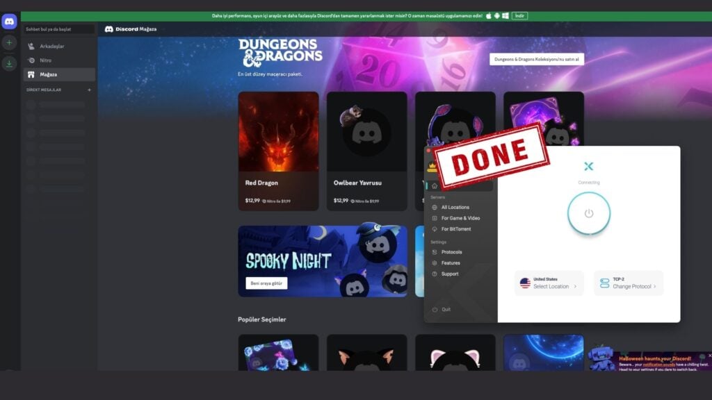 get discord unblocked with xvpn