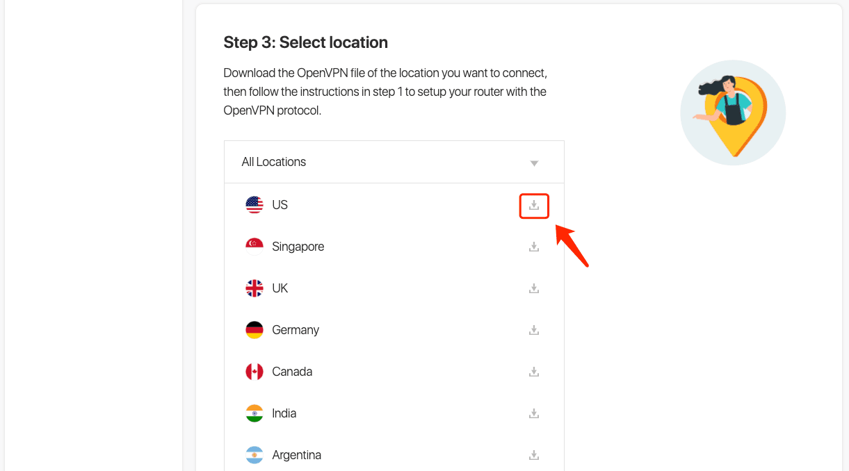 use a vpn on a router