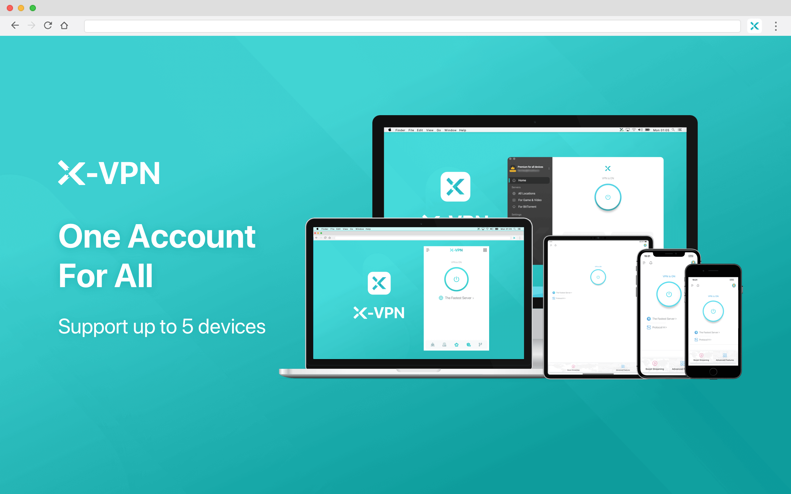 X-VPN for all devices