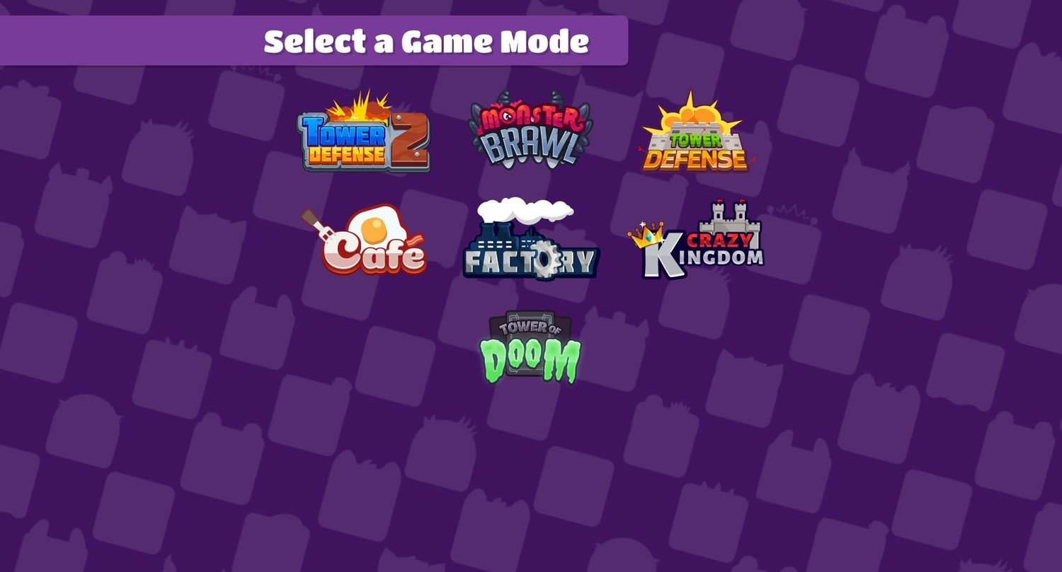 select a solo game mode