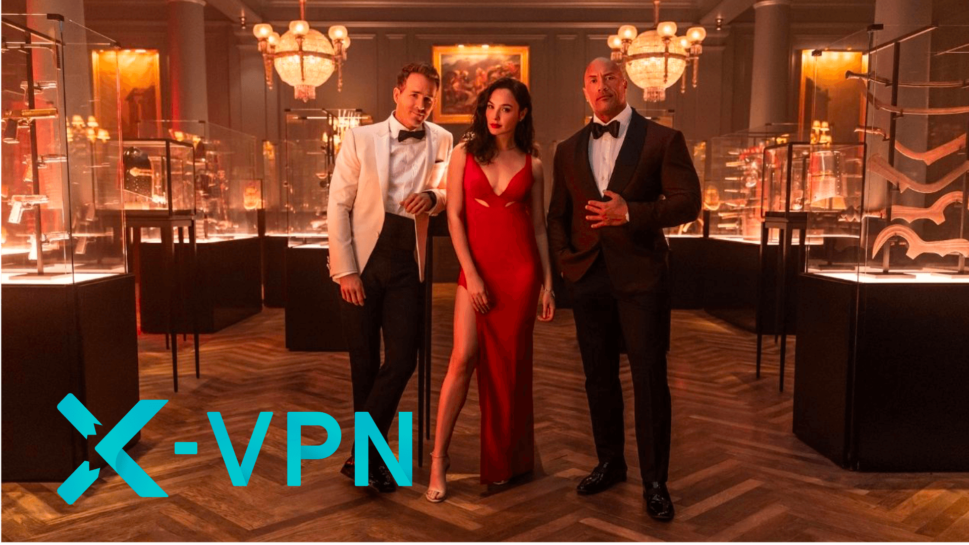 Watch Red Notice on Netflix with X-VPN