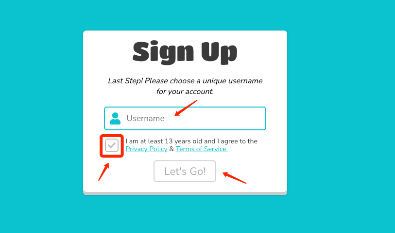 design a username