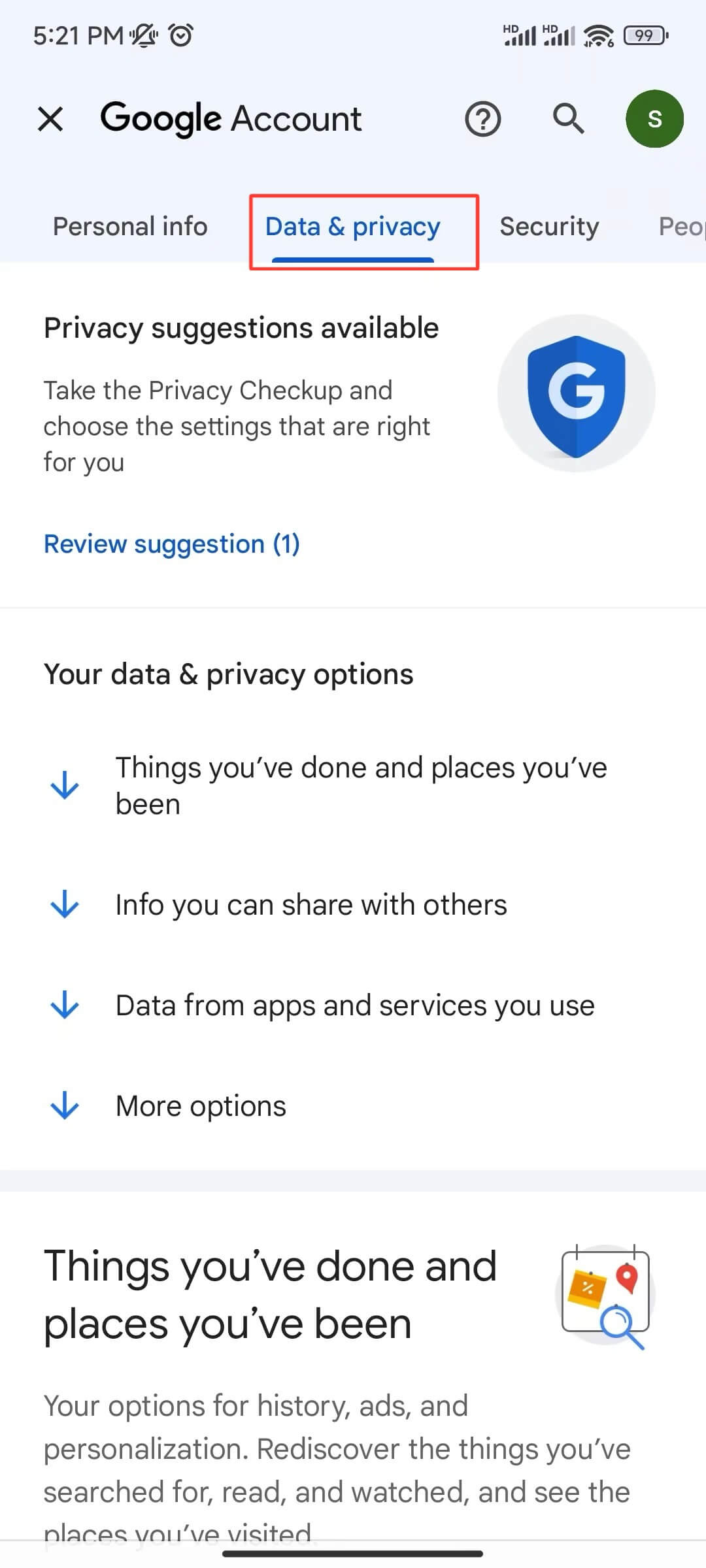 select data&privacy