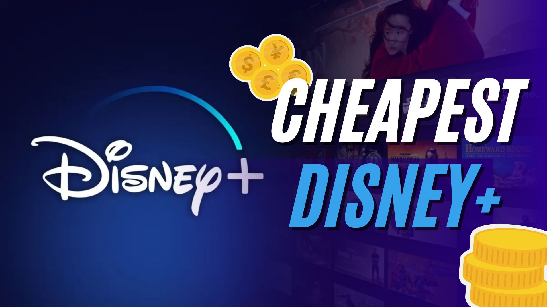 cheapest Disney Plus