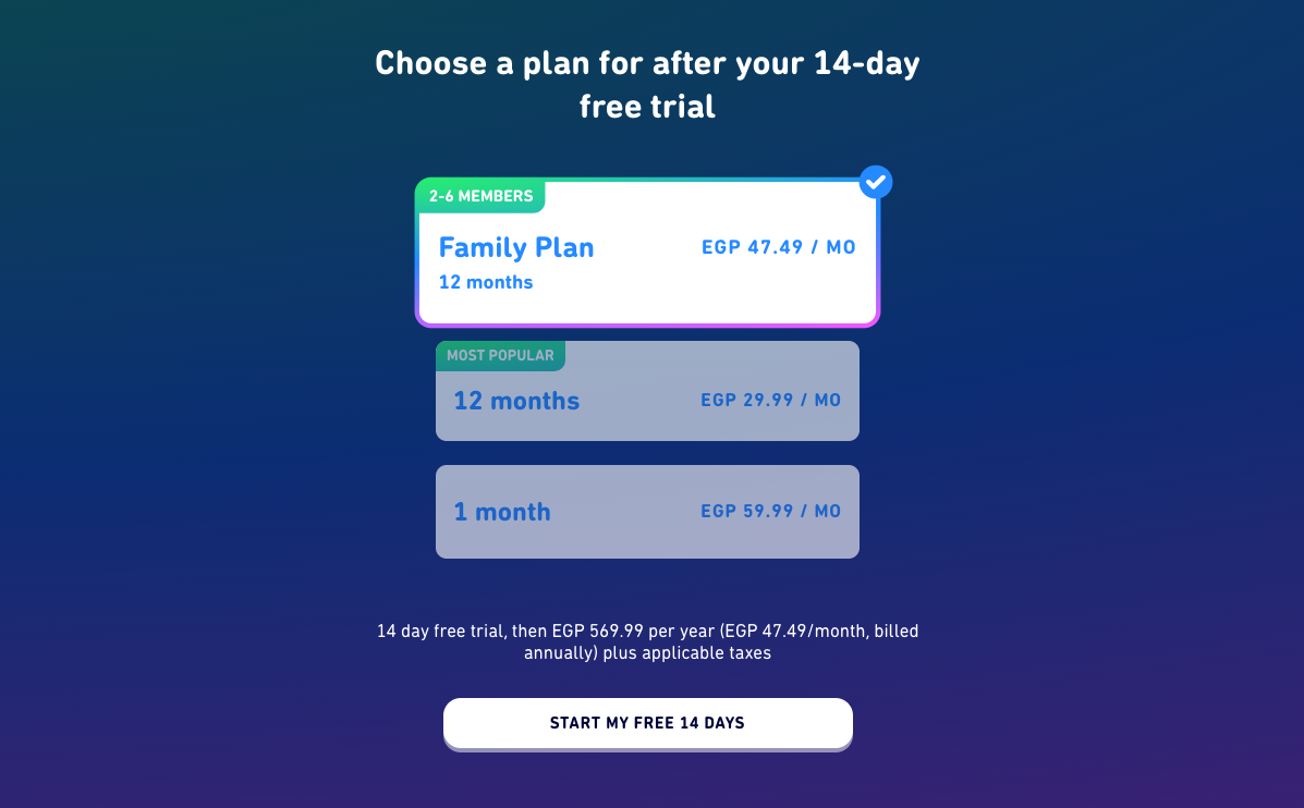 choose a super duolingo plan