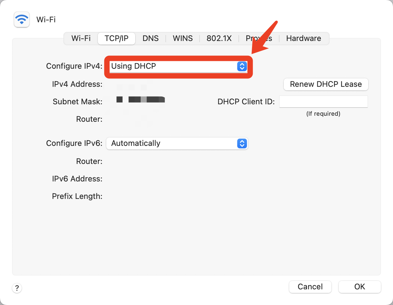 check whether your ip is static on mac