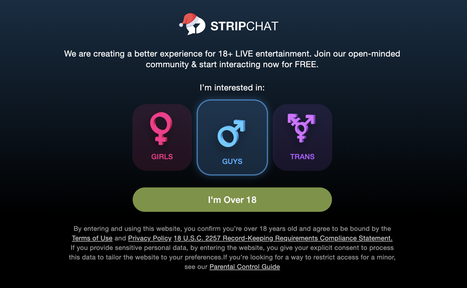 access stripchat in texas