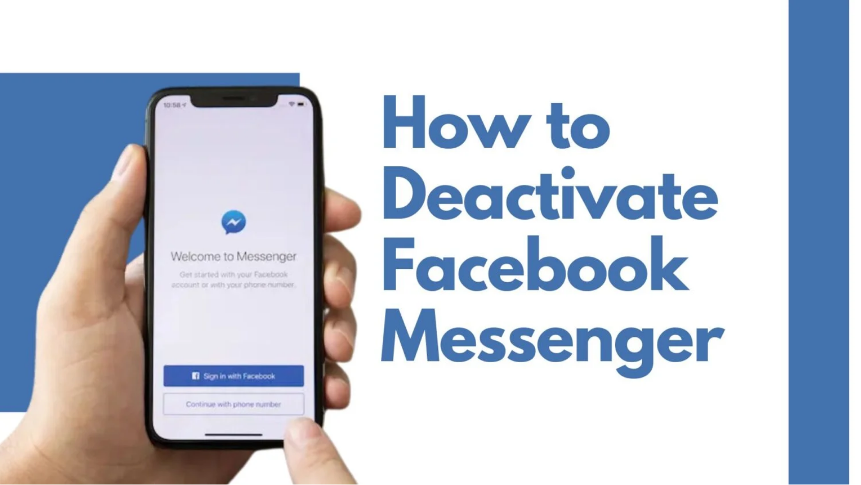 How to Deactivate Facebook Messenger