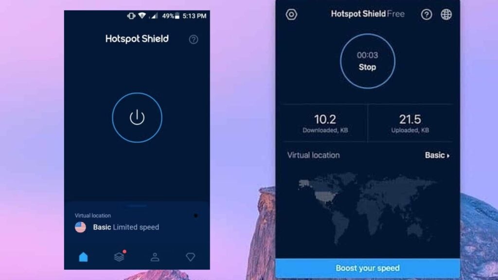 best free vpn, Hotspot Shield