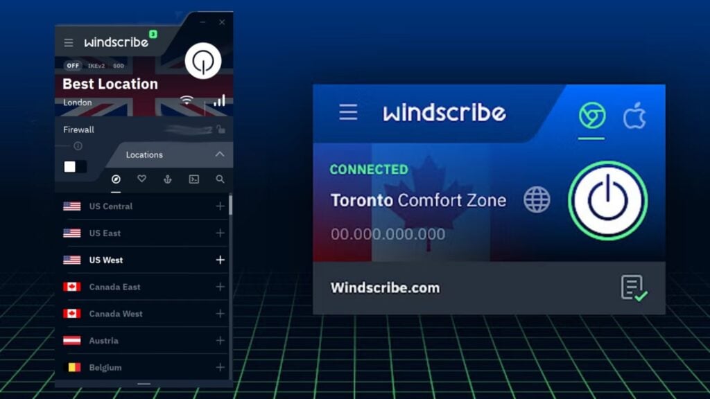 best free vpn, Windscribe