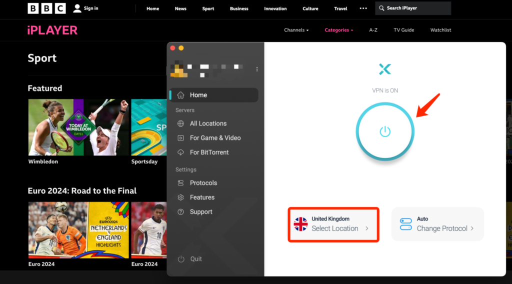 Watch BBC iPlayer in Indonesia via X-VPN