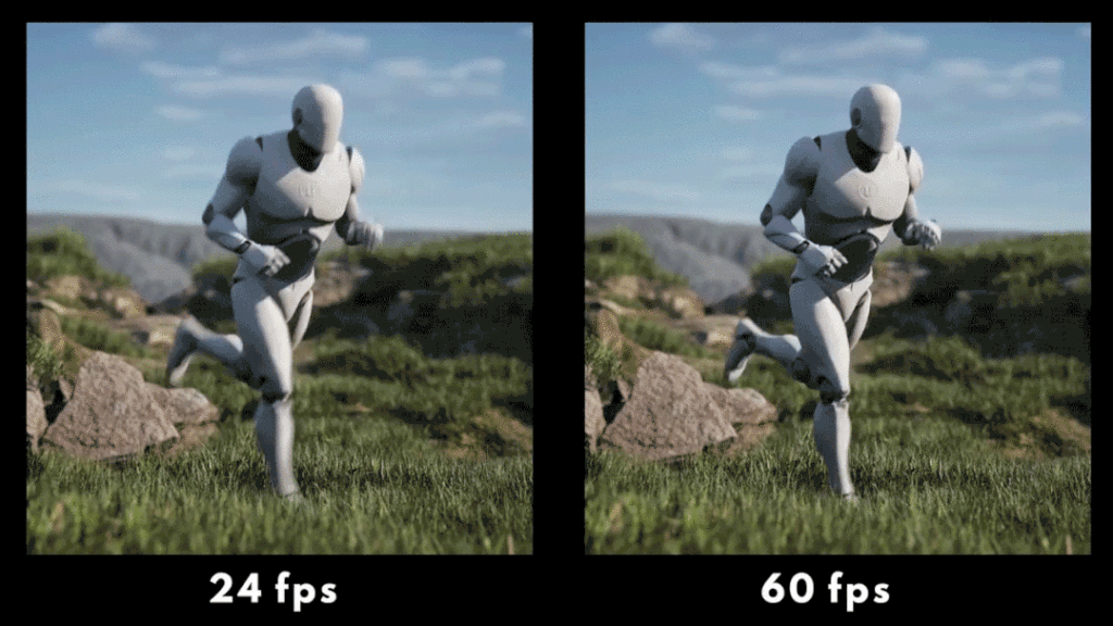 24fps vs 60fps