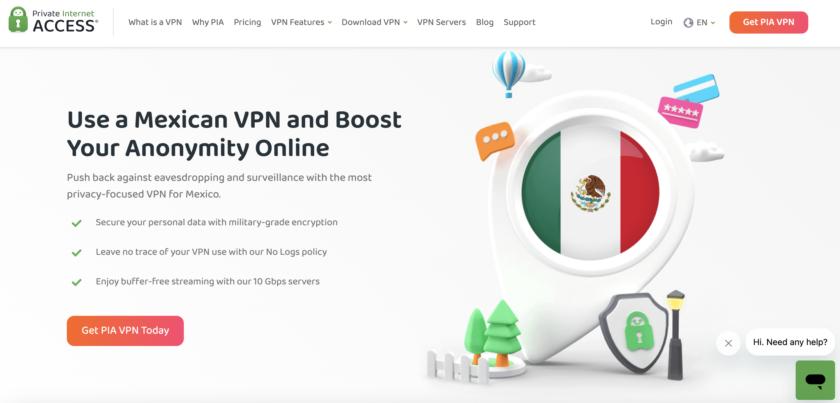 Get A Mexico IP with PIA VPN