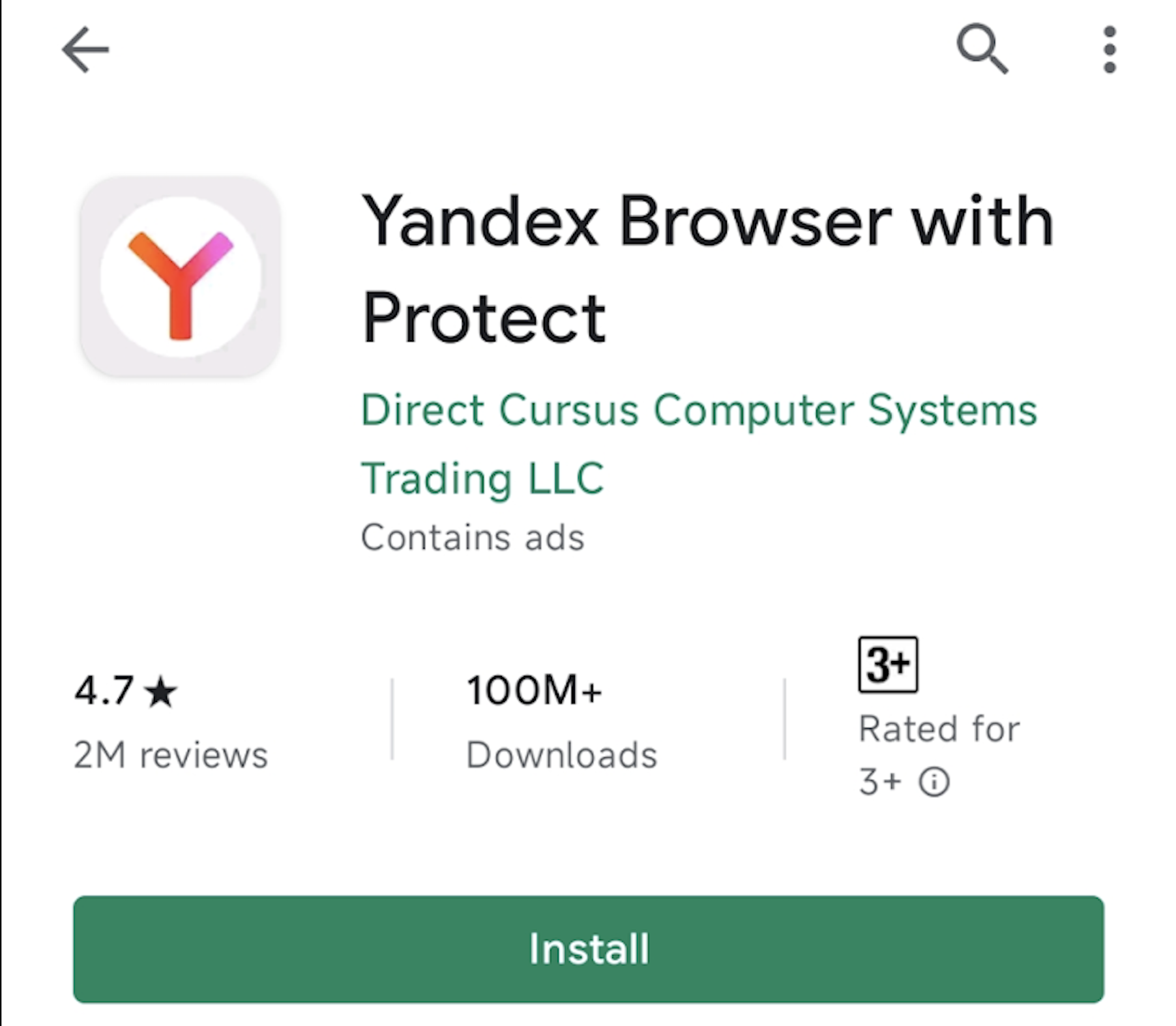 Download Yandex Browser