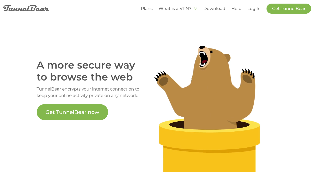 TunnelBear VPN Works for Mexico