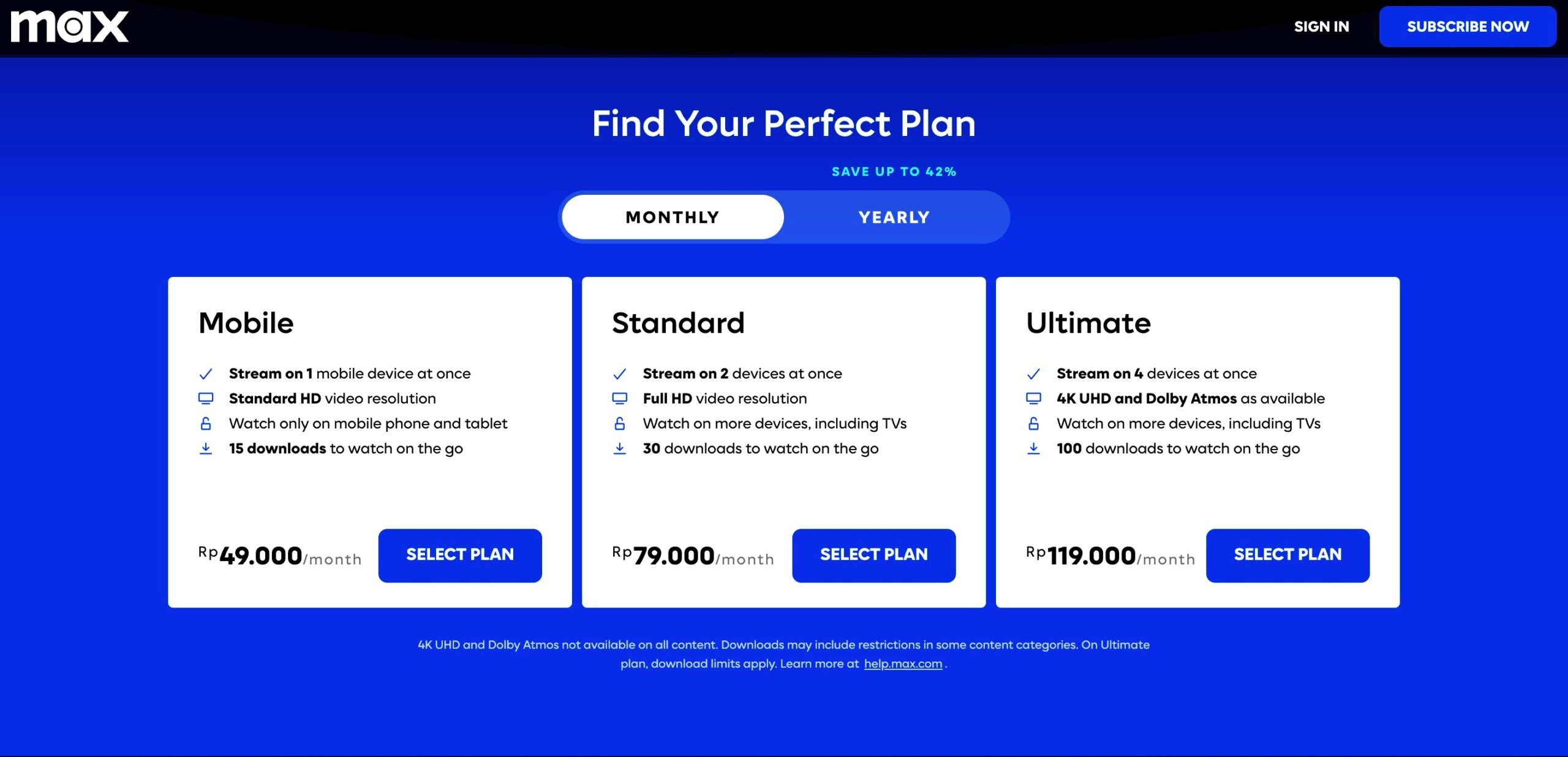 choose one hbo max plan